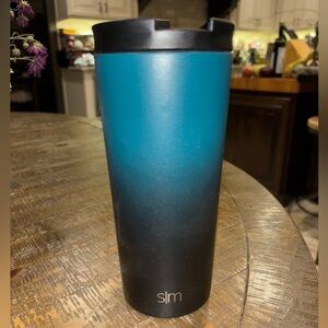 Simple Modern Classic 20 ounce ombré cup /water bottle NEW